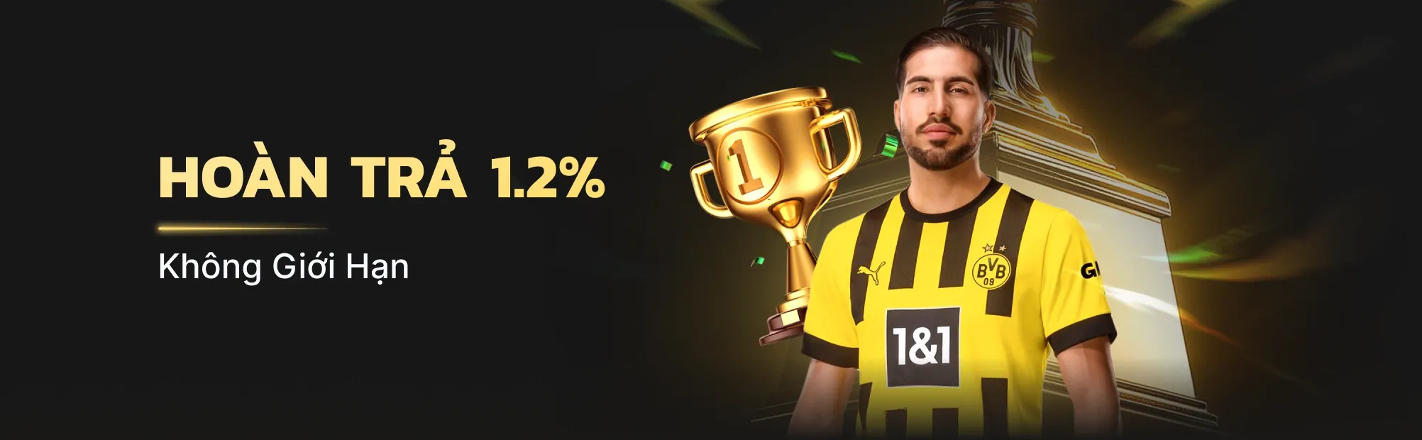 Banner khuyến mãi cá cược thể thao 22bet